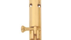 Brass Capsule Tower Bolt